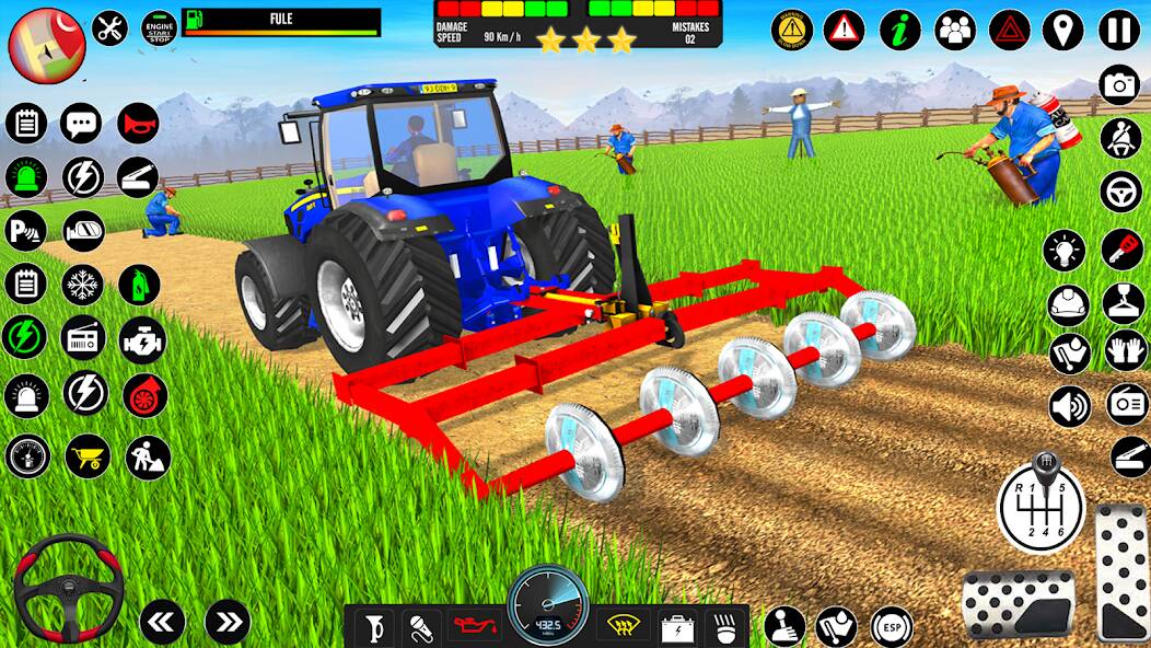 Скачать Farming Games: Tractor Games (Взлом на монеты) версия 2.9.9 apk на Андроид