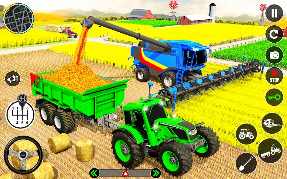Скачать Tractor Farming: Tractor Games (Взлом на монеты) версия 0.7.7 apk на Андроид