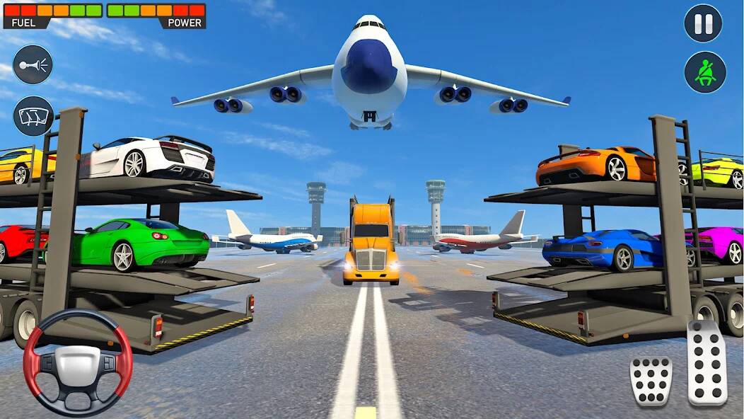 Скачать Игра "Полет на самолете 3d" (Взлом на монеты) версия 1.6.4 apk на Андроид