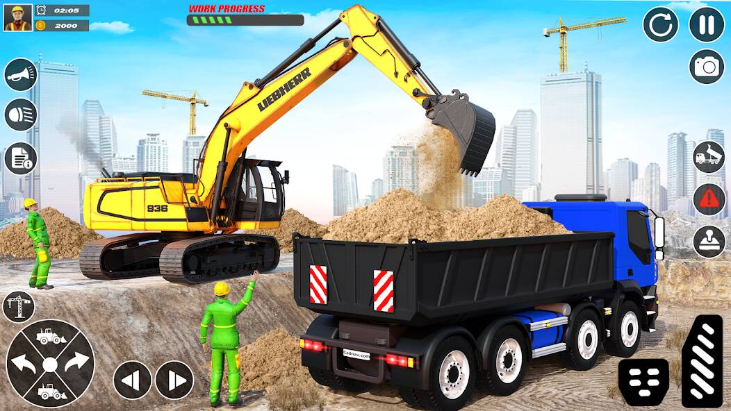 Скачать City Builder Construction Sim (Взлом открыто все) версия 0.7.3 apk на Андроид