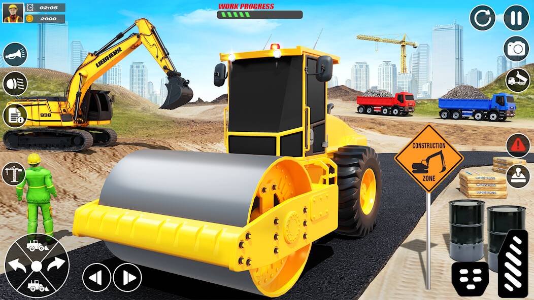 Скачать City Builder Construction Sim (Взлом открыто все) версия 0.7.3 apk на Андроид