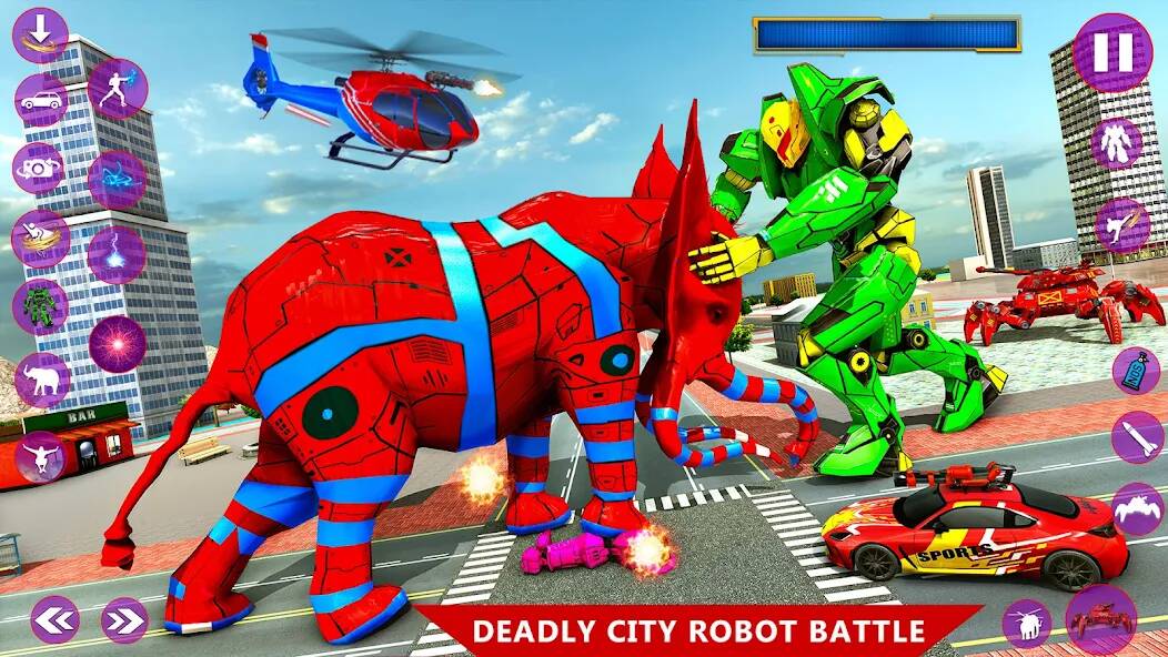 Скачать Игра-робот-паук-танк (Взлом на деньги) версия 0.5.1 apk на Андроид