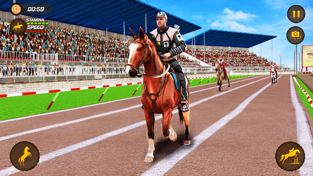 Скачать лошадь гоночный игры 3д (Взлом на деньги) версия 0.6.4 apk на Андроид