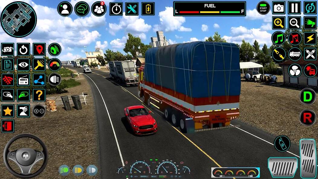 Скачать Indian Truck Offroad Cargo Sim (Взлом на деньги) версия 1.4.5 apk на Андроид