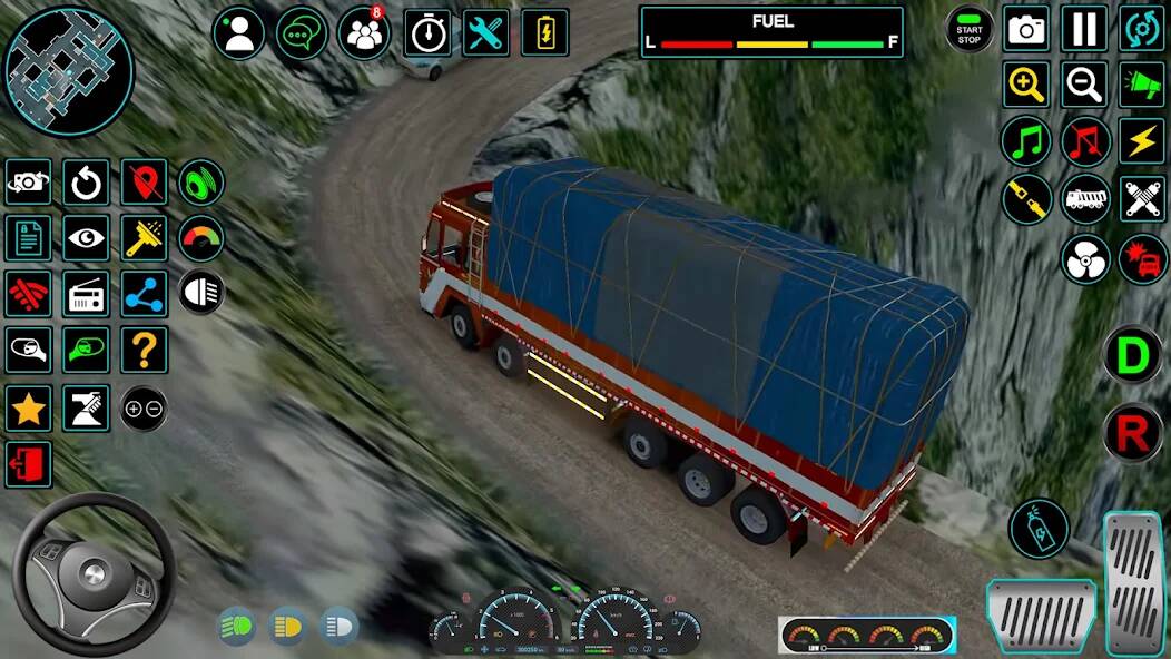 Скачать Indian Truck Offroad Cargo Sim (Взлом на деньги) версия 1.4.5 apk на Андроид