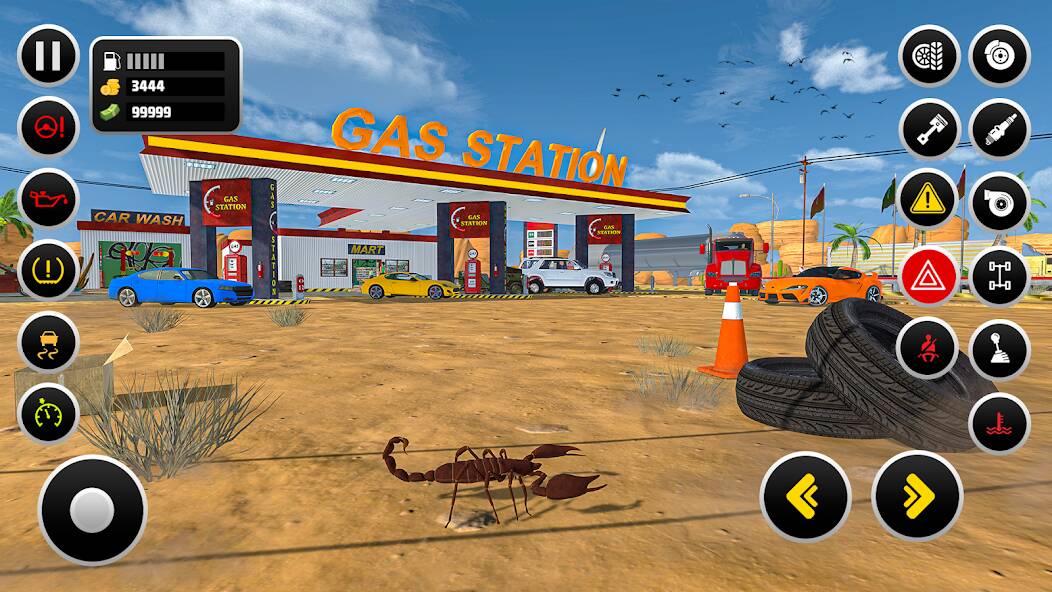 Скачать бензин Gas Station Simulator (Взлом на деньги) версия 1.6.4 apk на Андроид