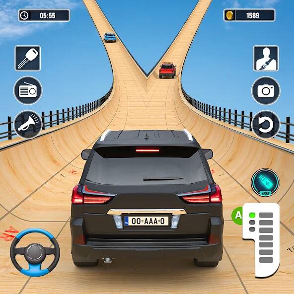 Скачать Car Stunt Games - Car Games 3D (Взлом открыто все) версия 1.9.3 apk на Андроид