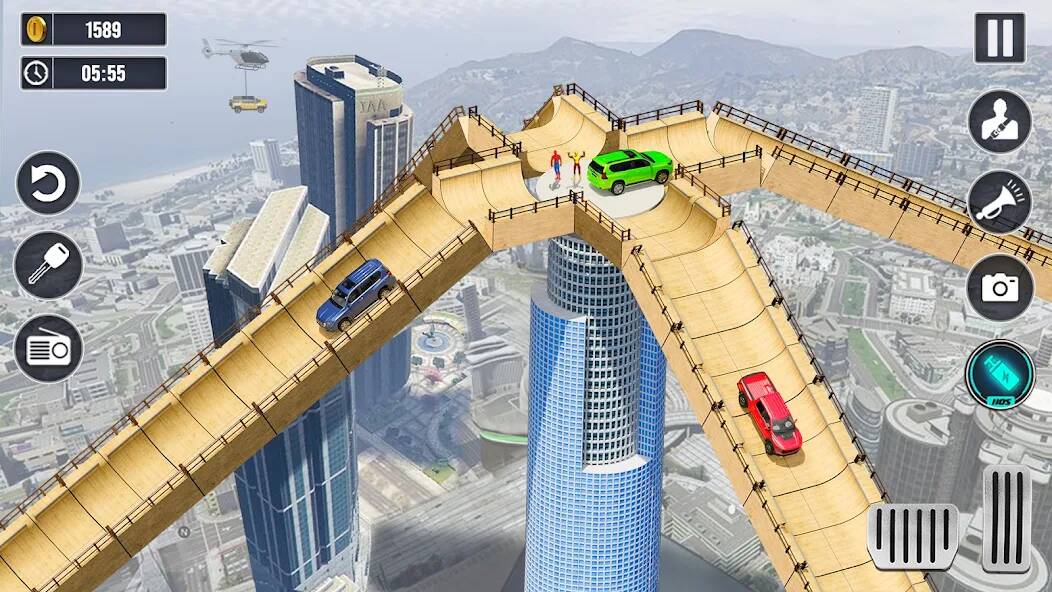 Скачать Car Stunt Games - Car Games 3D (Взлом открыто все) версия 1.9.3 apk на Андроид