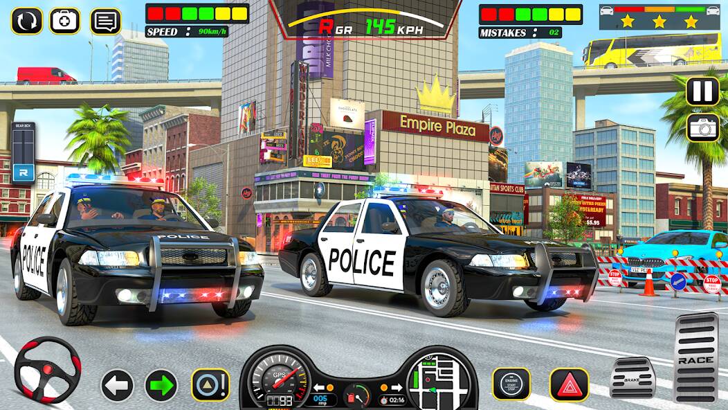 Скачать Полицейская машина США игры (Взлом открыто все) версия 0.8.5 apk на Андроид