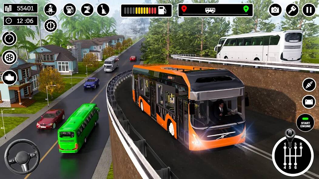 Скачать Bus Simulator 3D: Bus Games (Взлом на монеты) версия 2.8.4 apk на Андроид