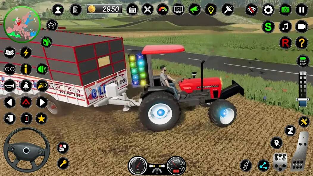 Скачать Индийская тракторная игра 3D (Взлом открыто все) версия 2.5.6 apk на Андроид