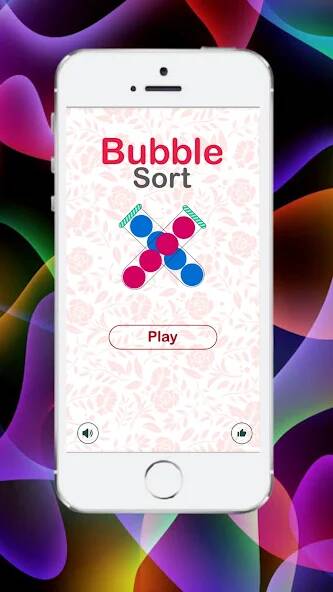 Скачать Bubble sort bubbling maker fun (Взлом на монеты) версия 1.2.9 apk на Андроид