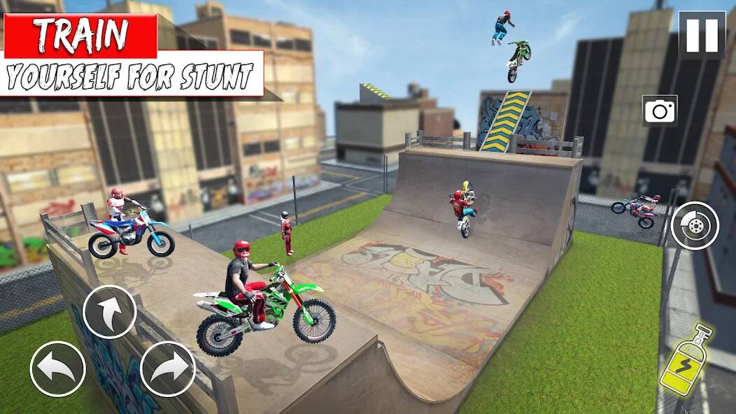 Скачать Bike Stunt Ramp Game Bike Jump (Взлом открыто все) версия 2.8.9 apk на Андроид
