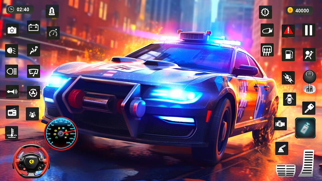 Скачать Kids Police Games: Thief games (Взлом на монеты) версия 1.9.8 apk на Андроид