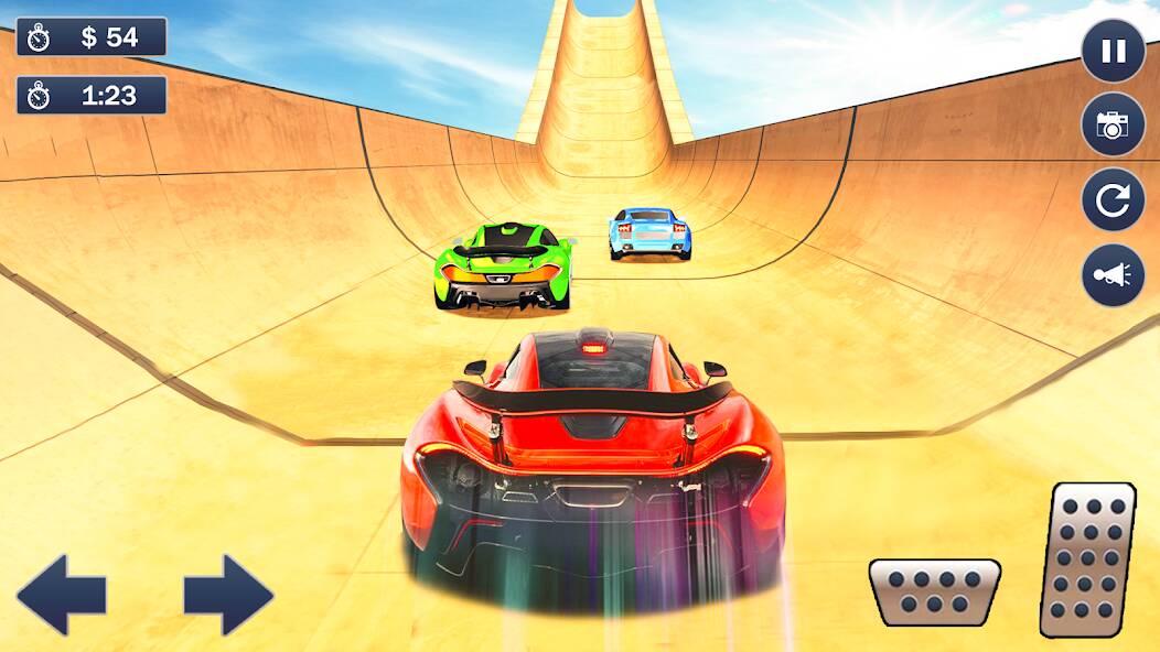 Скачать Ramp Car Game - Car Stunt (Взлом на монеты) версия 2.1.3 apk на Андроид