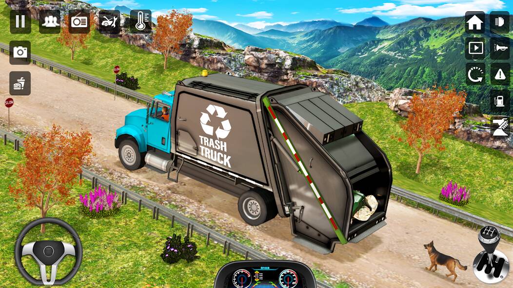 Скачать мусора грузовик Водитель симул (Взлом на деньги) версия 1.9.9 apk на Андроид