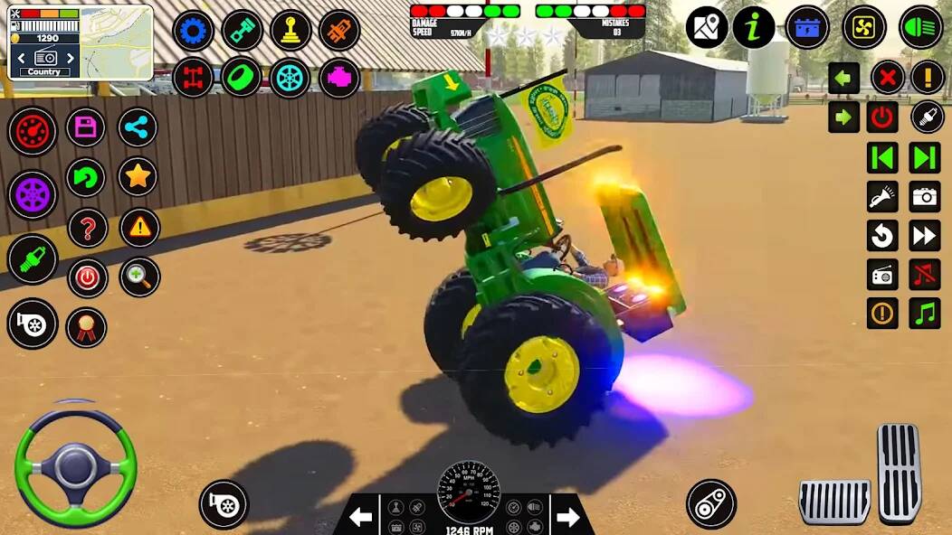 Скачать Тракторные фермерские игры 3D (Взлом на монеты) версия 2.5.1 apk на Андроид