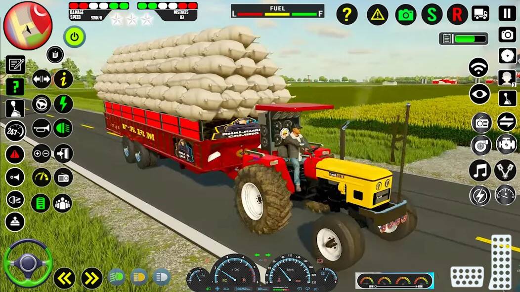 Скачать Вождение трактора: ферма (Взлом открыто все) версия 2.5.4 apk на Андроид