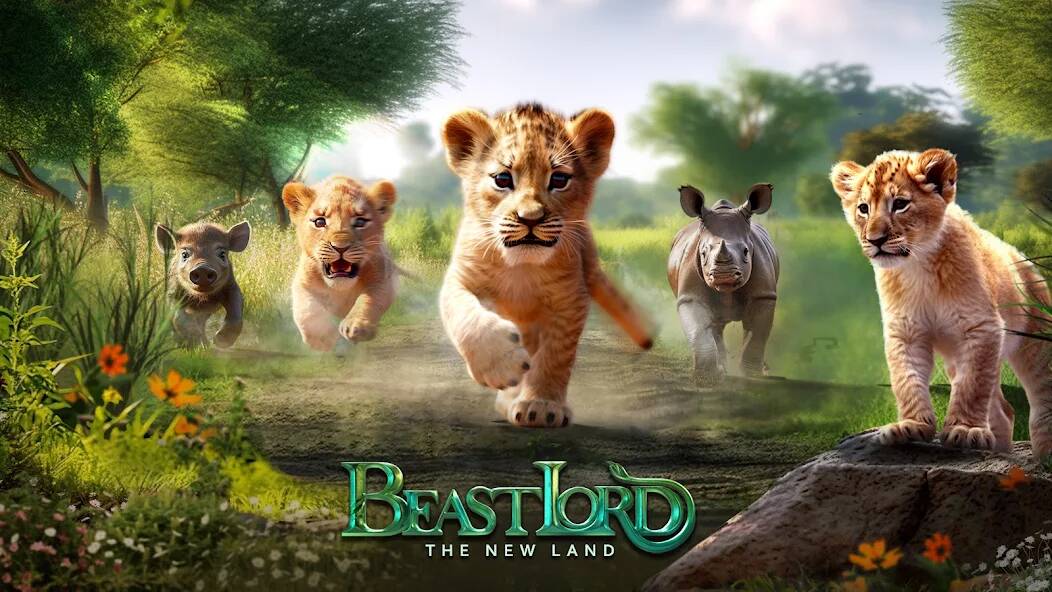 Скачать Beast Lord: The New Land (Взлом открыто все) версия 2.8.9 apk на Андроид