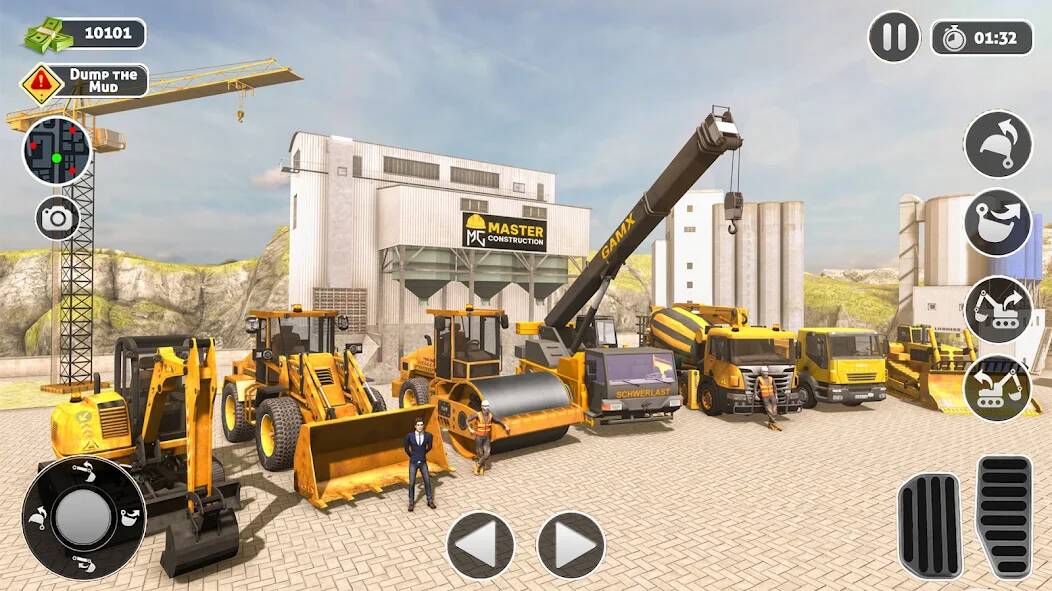 Скачать Construction Dump Truck Sim (Взлом открыто все) версия 0.4.1 apk на Андроид