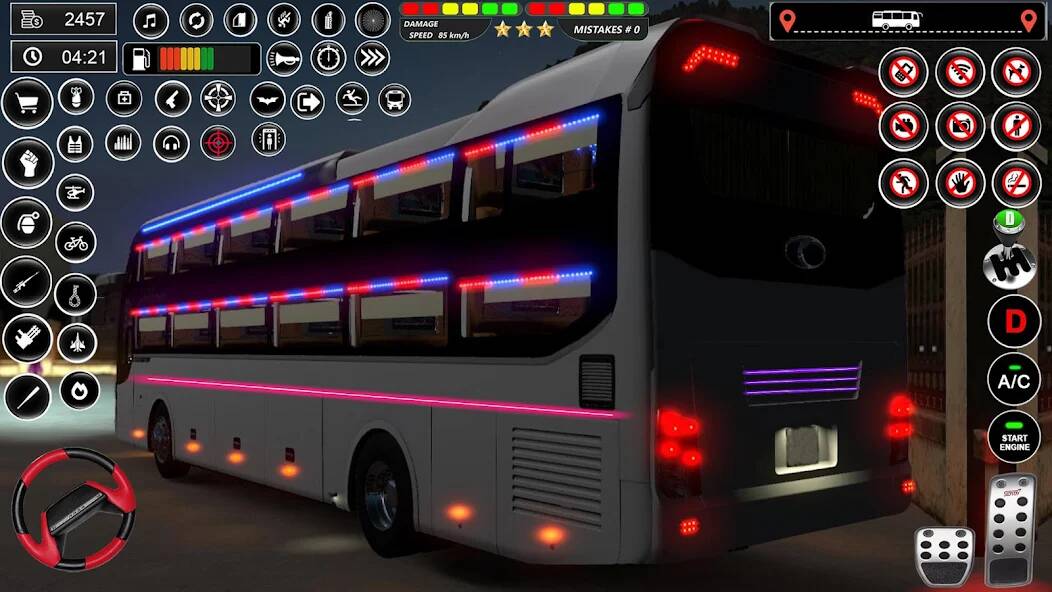 Скачать Bus Simulator 2022 Bus Game 3D (Взлом на монеты) версия 1.7.7 apk на Андроид
