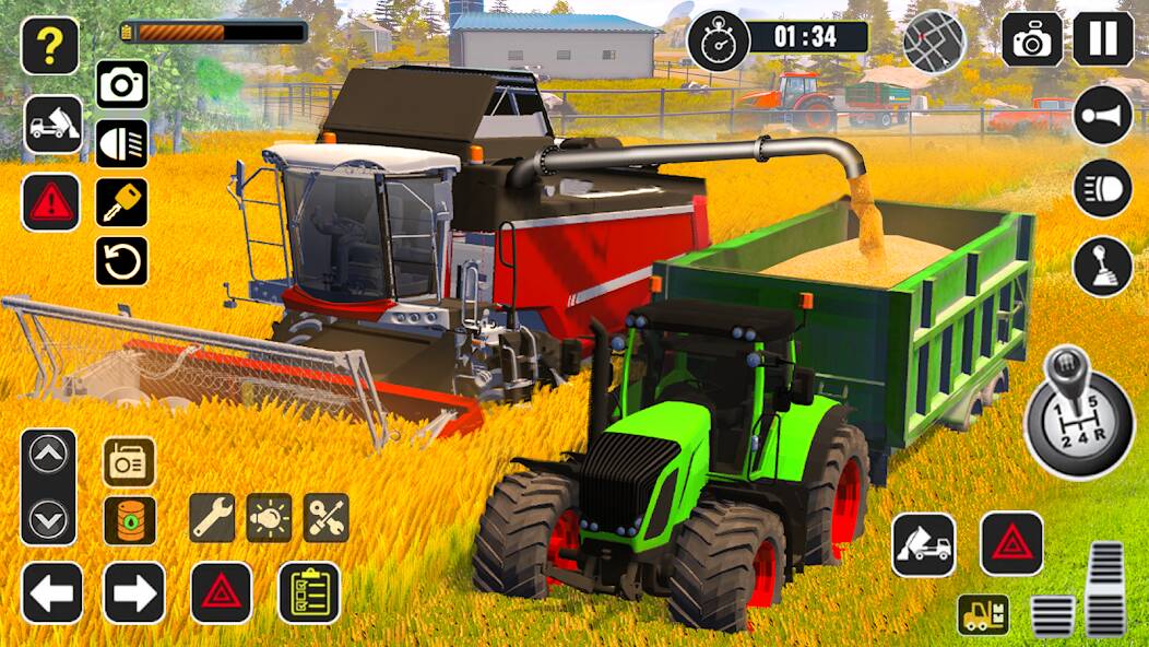 Скачать трактор комбайн фермер (Взлом открыто все) версия 1.9.4 apk на Андроид