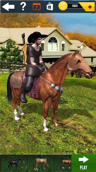 Скачать Ковбойская лошадь (Взлом на деньги) версия 1.2.4 apk на Андроид