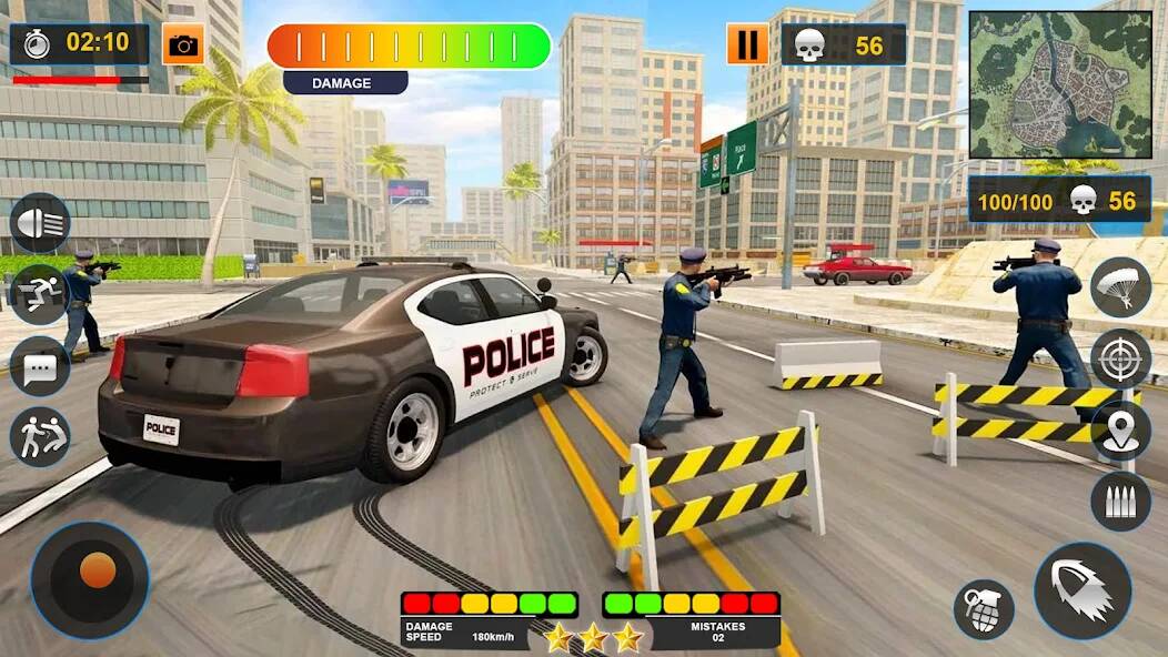 Скачать полиция Опс съемка игр оружием (Взлом на деньги) версия 0.6.7 apk на Андроид