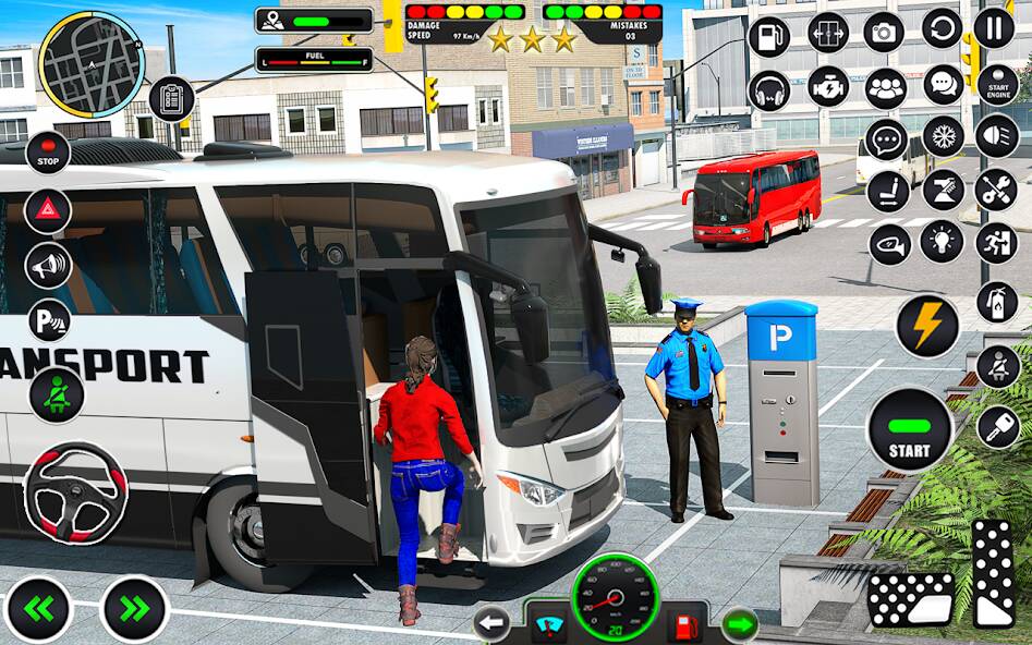 Скачать City Bus Simulator 3D Bus Game (Взлом на деньги) версия 2.5.3 apk на Андроид