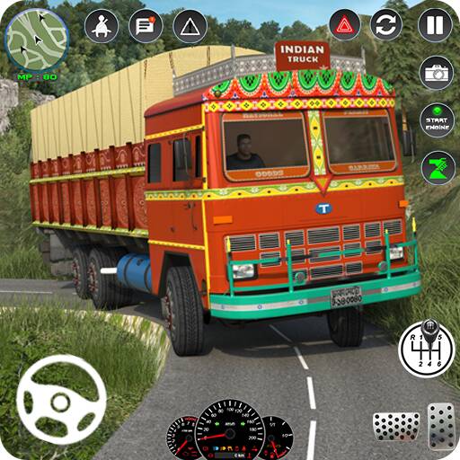 Скачать Indian Truck Simulator - Lorry (Взлом открыто все) версия 1.5.5 apk на Андроид