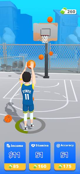 Скачать My Basketball Career (Взлом на деньги) версия 2.3.8 apk на Андроид