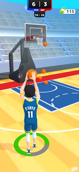 Скачать My Basketball Career (Взлом на деньги) версия 2.3.8 apk на Андроид