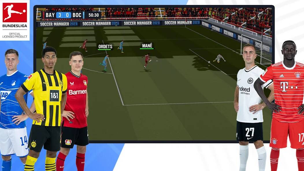 Скачать Soccer Manager 2023 - Футбол (Взлом открыто все) версия 2.9.7 apk на Андроид