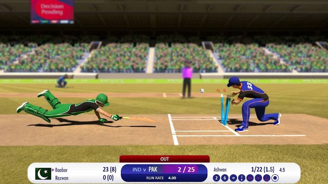 Скачать RVG Real World Cricket Game 3D (Взлом на монеты) версия 2.1.5 apk на Андроид