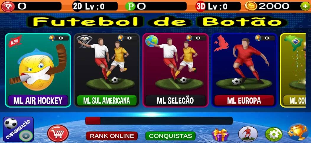 Скачать Futebol de Botão (Взлом открыто все) версия 2.6.8 apk на Андроид