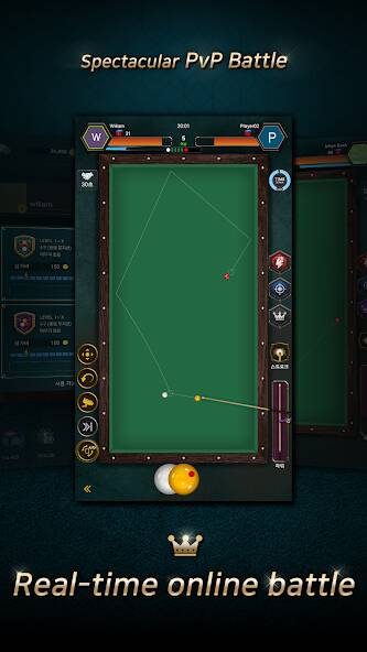 Скачать Real Billiards Battle - carom (Взлом открыто все) версия 0.3.6 apk на Андроид