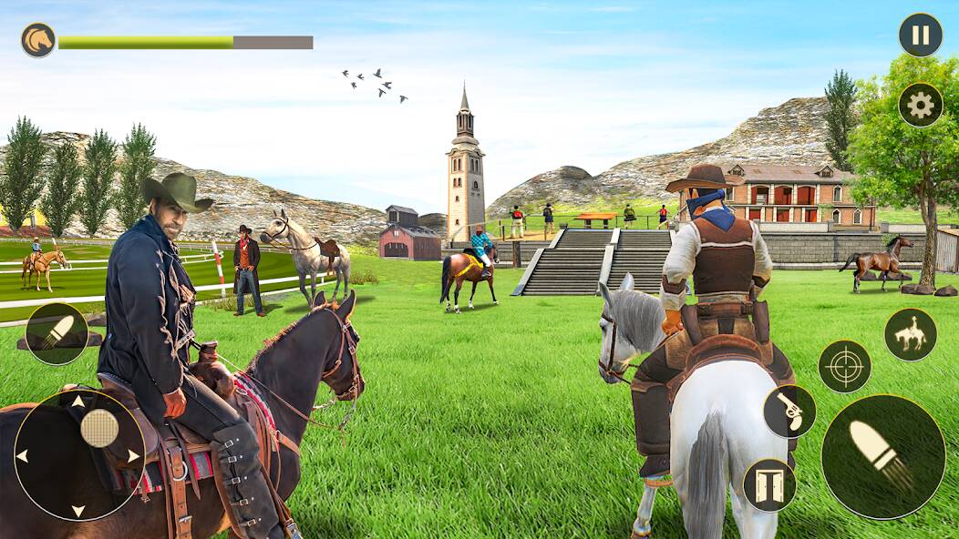 Скачать Horse Riding Rivals Horse Race (Взлом на деньги) версия 0.5.9 apk на Андроид
