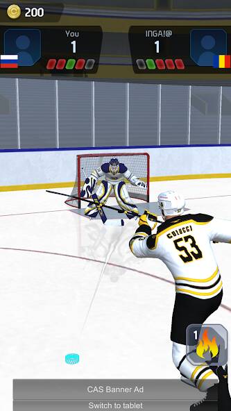 Скачать Hockey Game Stars 3D (Взлом на монеты) версия 1.3.2 apk на Андроид