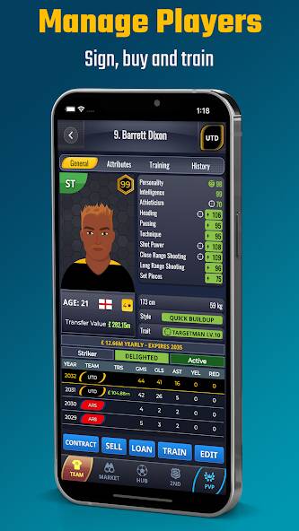 Скачать Ultimate Club Football Manager (Взлом на монеты) версия 1.4.8 apk на Андроид