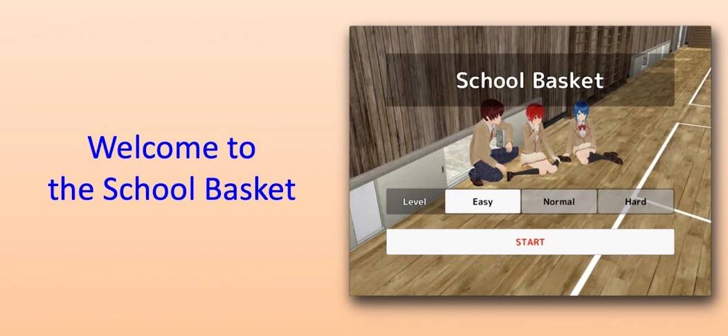 Скачать School Basket (Взлом на деньги) версия 0.8.4 apk на Андроид