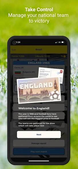 Скачать International Football Manager (Взлом открыто все) версия 0.3.3 apk на Андроид