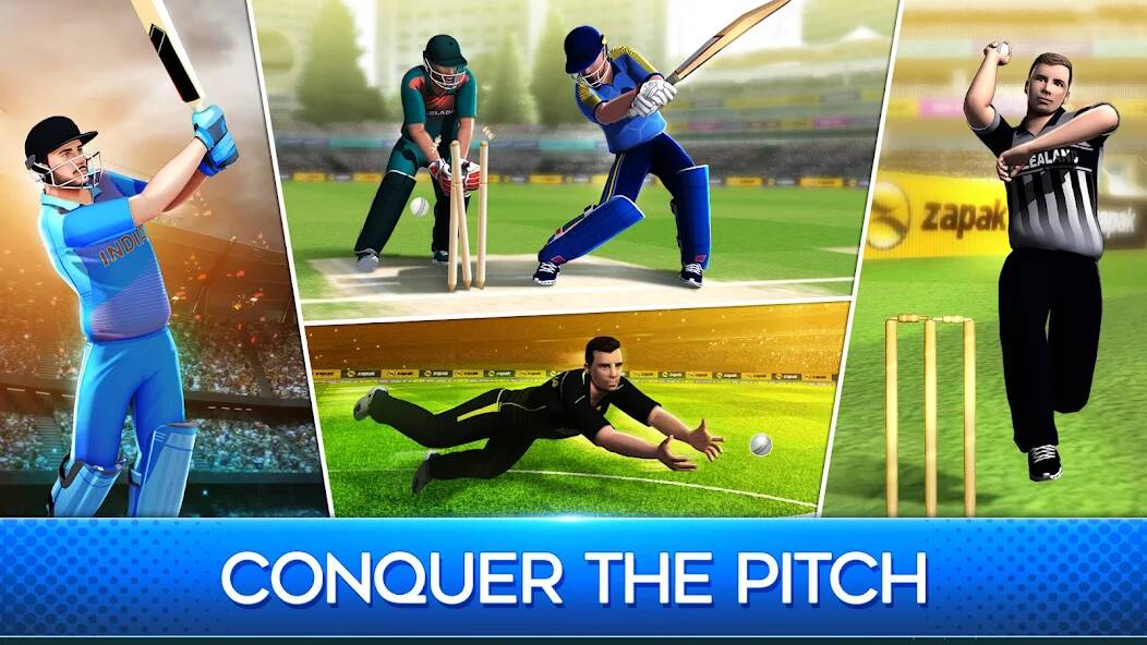 Скачать World Cricket Premier League (Взлом на деньги) версия 0.4.2 apk на Андроид