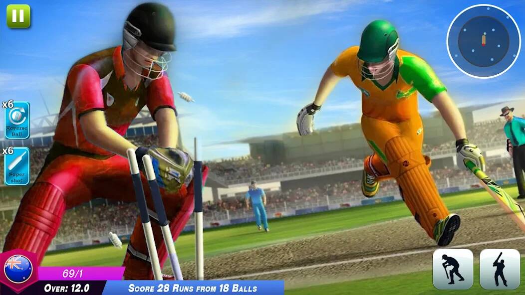 Скачать Мир Крикет Игры Не в сети (Взлом на монеты) версия 0.7.3 apk на Андроид