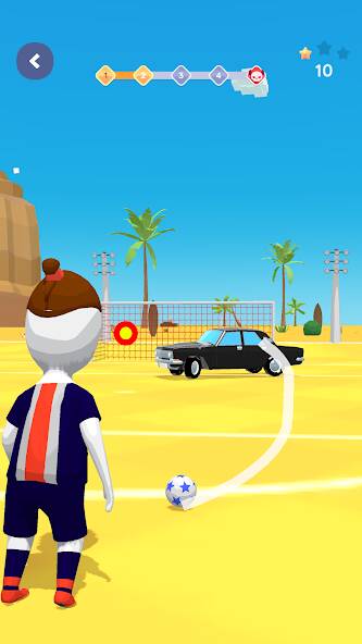 Скачать Стикмен: штрафной удар футбол (Взлом на монеты) версия 0.3.2 apk на Андроид