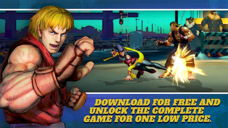 Скачать Street Fighter IV CE (Взлом на деньги) версия 0.1.6 apk на Андроид
