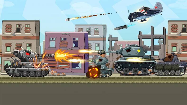 Скачать Tank Arena Steel Battle (Взлом на монеты) версия 0.8.4 apk на Андроид