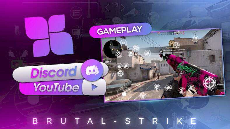 Скачать Brutal Strike (Взлом на монеты) версия 1.6.4 apk на Андроид