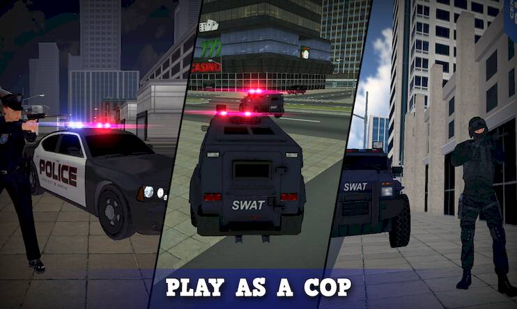 Скачать Justice Rivals 3 Cops&Robbers (Взлом на деньги) версия 2.8.8 apk на Андроид