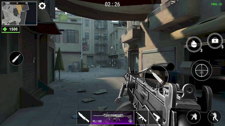Скачать Modern Gun: Стрелялки Шутеры (Взлом на монеты) версия 2.9.9 apk на Андроид