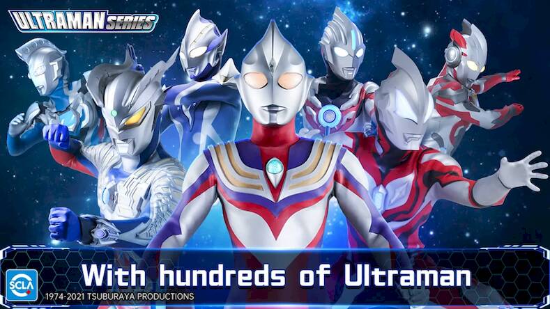 Скачать Ultraman: Legend of Heroes (Взлом открыто все) версия 0.1.4 apk на Андроид